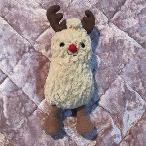 Jellycat peanut reindeer